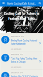 Mobile Screenshot of moviecastingcalls.net